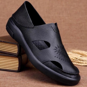 Men's Soft & Comfort Black Shoes